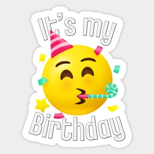 It's my birthday Sticker